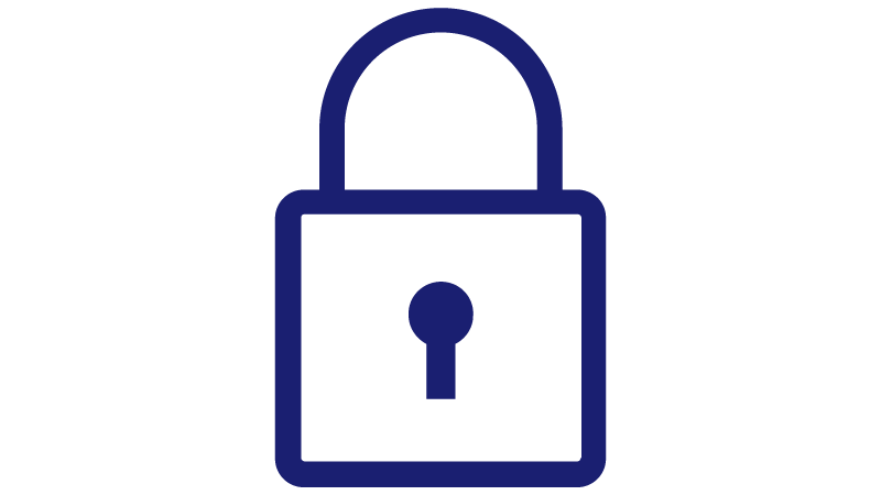 pictogramă de securitate