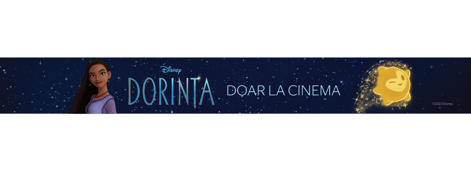 disney wish logo banner disney dorinta doar la cinema